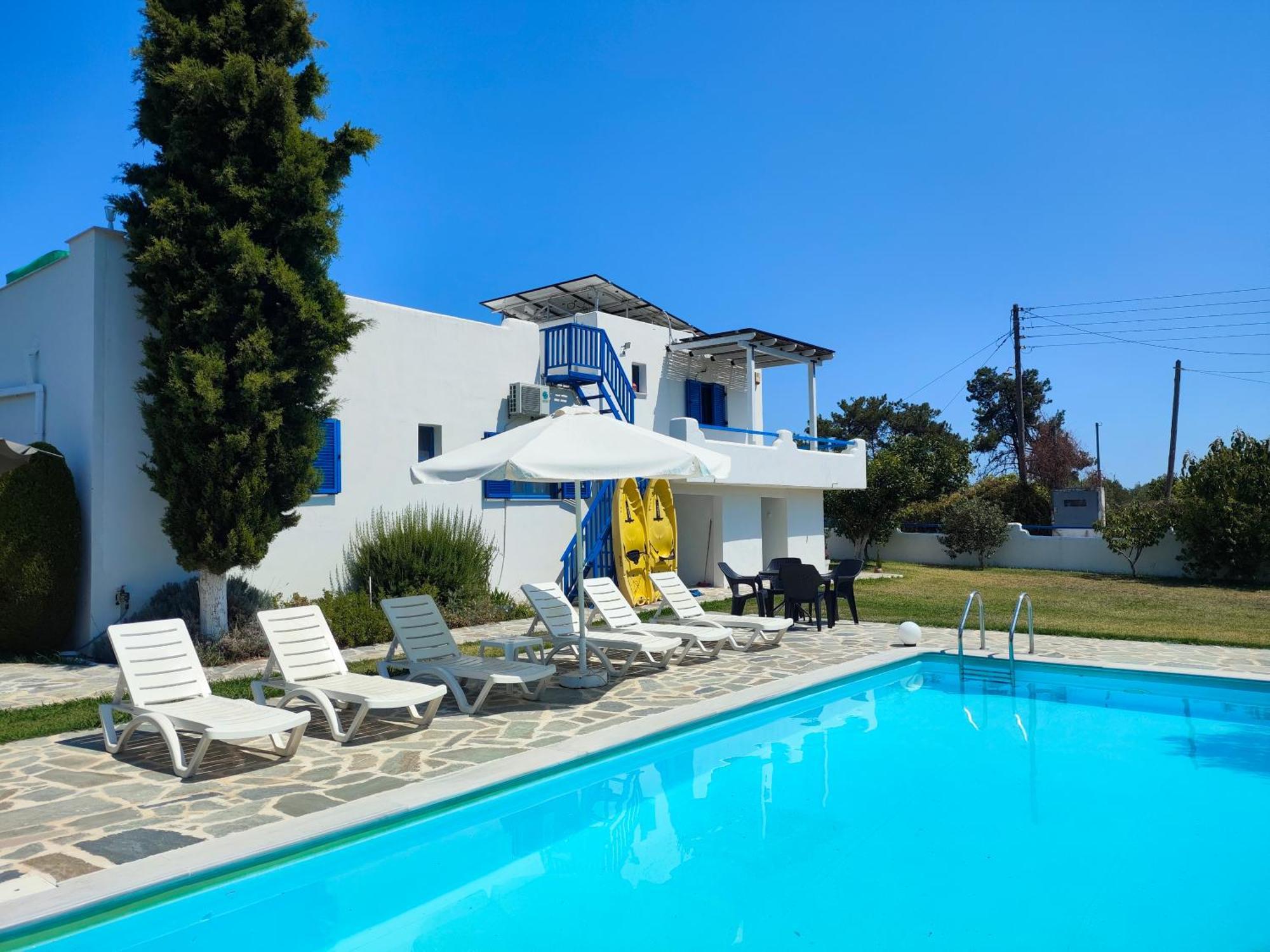 Navy Greece Villa With Swimming Pool & Sea View Μακρύγιαλος Εξωτερικό φωτογραφία