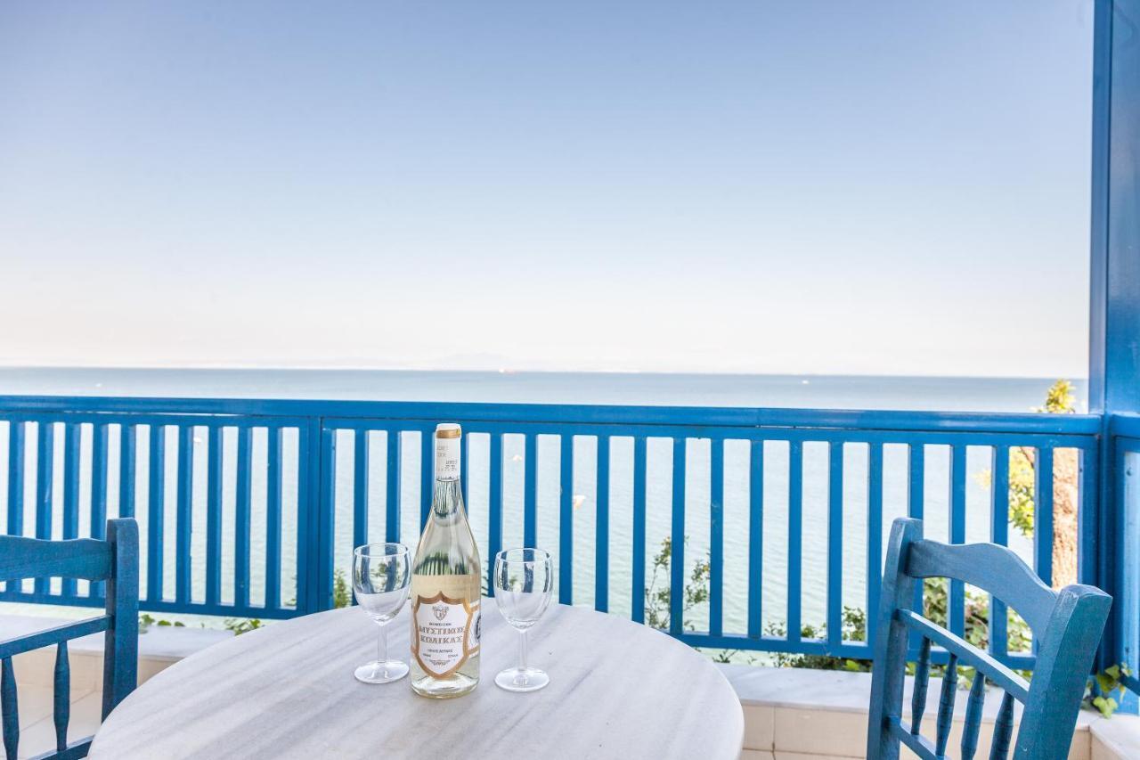 Navy Greece Villa With Swimming Pool & Sea View Μακρύγιαλος Εξωτερικό φωτογραφία