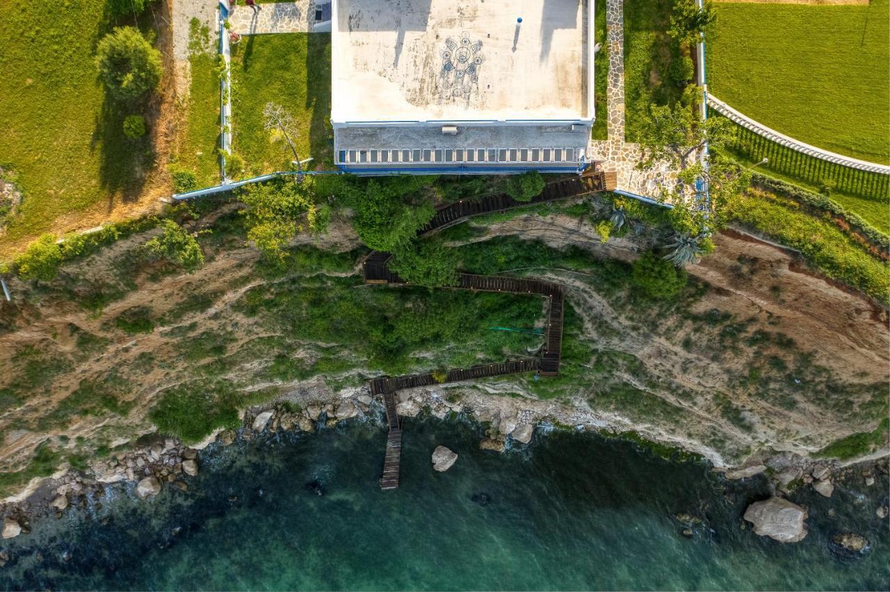 Navy Greece Villa With Swimming Pool & Sea View Μακρύγιαλος Εξωτερικό φωτογραφία